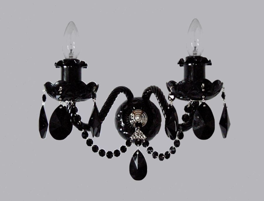 ROYAL wandlamp met 2 armen gekleurd