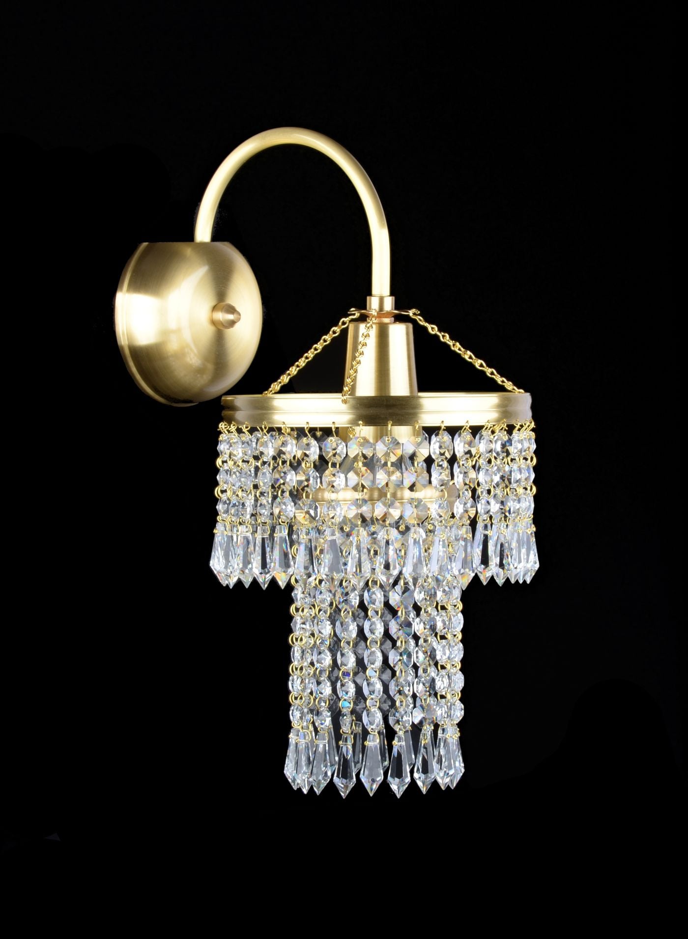 BUFFALO 1-light wall light — Brushed brass