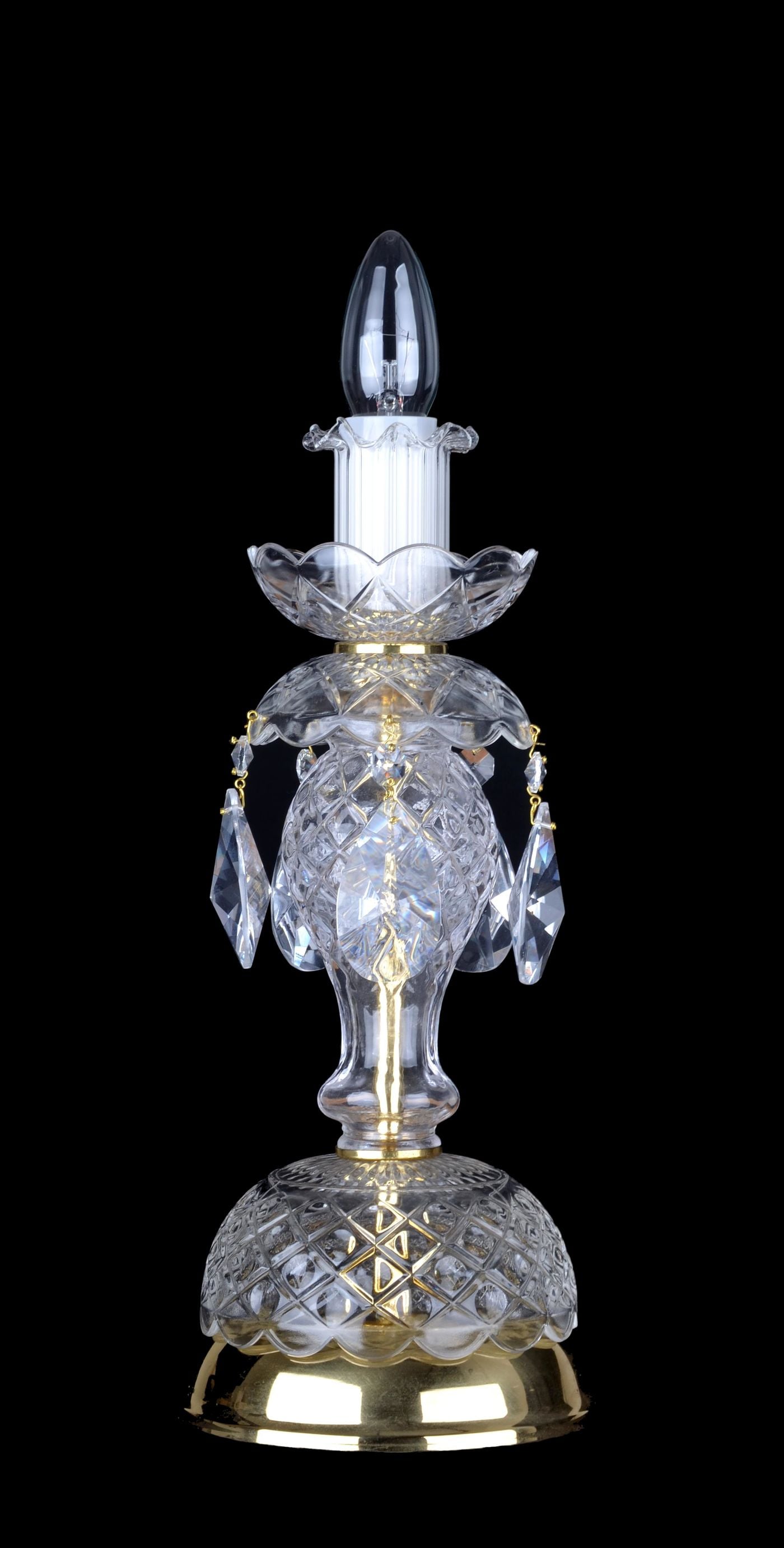 ROYAL lampada da tavolo in vetro a 1 luce