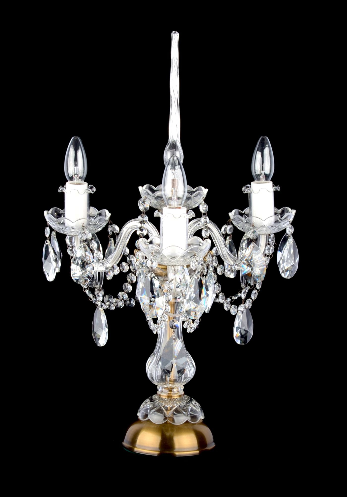 SOFIA lampe de table en verre à 3 bras